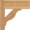 Ekena Millwork Funston Block Rough Sawn Outlooker, Western Red Cedar, 6"W x 14"D x 14"H OUT06X14X14FST05RWR - alternate 3